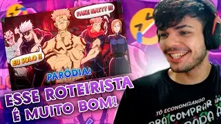CARLOS REAGE A ITADORI FAZ AMOR COM SUCO? SUKUNA NÃO DECIDE SE SENTA NO BOLO OU... [PARÓDIA JUJUTSU]