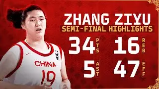 Absolute domination by Zhang Ziyu in U18 Asia Cup Semi-Finals 🇨🇳