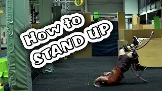 How to stand up (как подняться на джамперах)