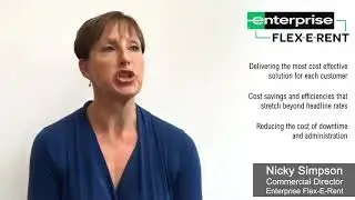 Nicky Simpson Commercial Director  Enterprise Flex-E-Rent