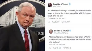 TRUMP AND SESSIONS ENGAGE IN TWITTER WAR - Watch Full Coverage - NBC News