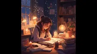 International Study Vibes: Cozy Lofi Girl Lost in Books | Relaxing Study Music