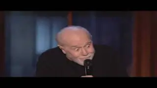 George Carlin - There is no, Up there + Example