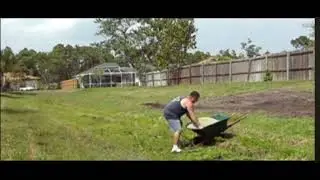 Muck-truck Max vs Conventional wheelbarrow 