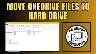 Как переместить файлы OneDrive на жесткий диск