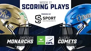 Dresden Monarchs - Allgäu Comets | Highlights - ERIMA GFL, 17. Spieltag | SDTV Football