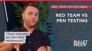 Red Team vs Pen Testing - What's the Difference? | Red Team Roundtable