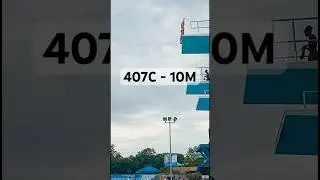 Inward 3 1/2 somersault tuck from 10 meter platform - 407C 10M - MRDC RIPFEST