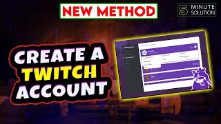 How to create a Twitch account 2024