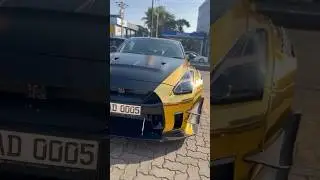 Nissan R35 GTR(Gold) in sri lanka 🇱🇰|#srilanka#supercars#love #nissangtr#japanese #r35 #beautiful