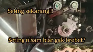 cara setting oli samping ninja #carastelolisampingNinja #NinjaR