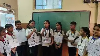 Celebrated Constitution Day in School ( Role Play)