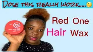 Red one hair wax review