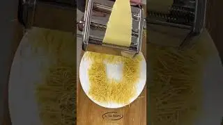 Homemade Egg Noodles! #satisfying #madefromscratch #stepbystep #delicious #farmfresheggs #noodlesoup