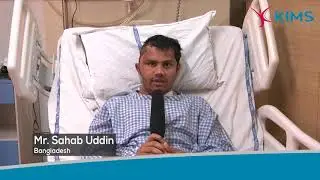 Mr. Sahab Uddin's Testimonial :: Craniotomy :: Dr. Manas Kumar Panigrahi