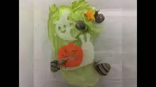 カタツムリたちと、ハロウィンパーティー(Halloween party with my snails.)