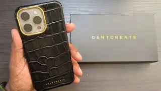 GENTCREATE iPhone Calfskin Leather Crocodile Pattern Case