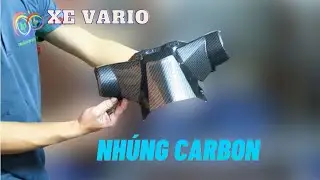 Sơn Xe Máy : Nhúng Carbon Full Dàn Áo Vario | Sơn Xe Hoàng Phúc