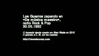 Los Guarros zapando en la Rock & Pop, 1993