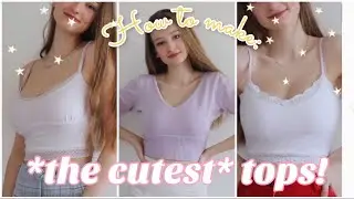 THRIFT FLIP #3 : *the cutest* crop tops edition