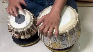 Armonia Professional Tabla Drum Set 4 Kg Copper Bayan Designer Finest Dayan with Padded Bag