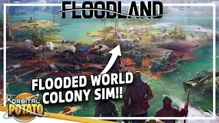 SUPER UNIQUE City Builder! - Floodland FULL RELEASE - Colony Sim & Resource Management Game