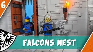 Building a Black Falcon Fortress | Ep.6 - Courtyard | Lego Castle MOC