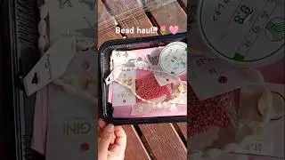 big haul #drawingwsophie #haul #beadhaul #shopping #hugehaul #unboxing #short #beadsjewellery