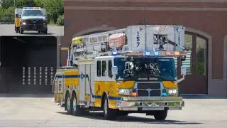 Low Acuity 157 & Ladder 157 Responding [Glendale Fire Dept. AZ]