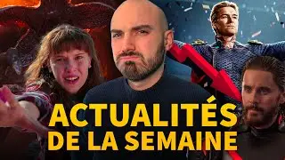 Dur&eacute;e des &eacute;pisodes Stranger Things 5 ! Le futur de The Boys d&eacute;voil&eacute; et Jared Leto flop Fort !