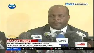 ICC Kenya Case Update - Live Press Conference