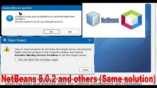 NetBeans invalid JDK home specified problem solved