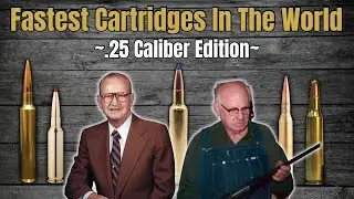 Самые скорострельные патроны в мире! Калибр .25!