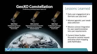 EUMETSAT  GeoXO user engagement efforts and value studies persentation