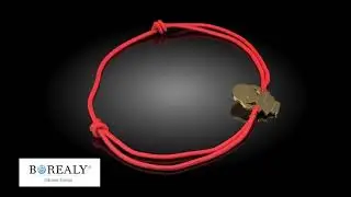 Bratara Fetita din Aur galben 14 kt personalizabila