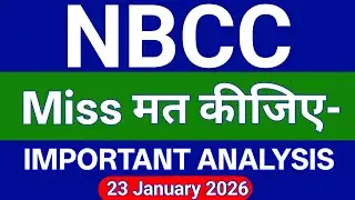 Nbcc Share Technical Analysis Today | Nbcc Share Price Today in Hindi | 23 january 2026