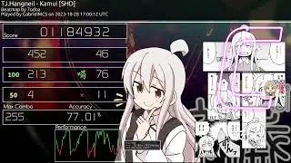 Osu! Kamui TOP DIFF +HR 11❌