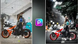 PicsArt Photo Editing for KTM Lovers || Bike Photo Edit || rox editor 