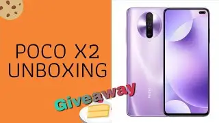 Poco X2 Matrix Purple Unboxing & Giveaway