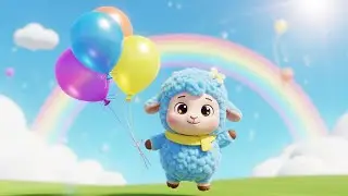 Baa Baa Blue Sheep&rsquo;s Balloon Ride | Fun Adventure Song for Kids | Nursery Rhymes for Children