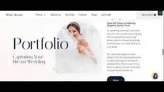 White Dream Wedding Planner Templates WordPress