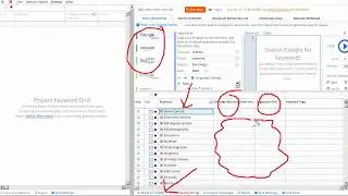 How to export keywords (in 2500 row batches) to the Keyword Planner