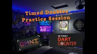 Timed Doubles Darts Practice Game on Garage Darts on Steel Tip | Target Omni Auto Scoring System
