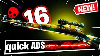 Fastest and best kar98k class setup warzone | made kar98 fastest ads ever cod warzone