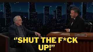 Robert De Niro HUMILIATES Jimmy Kimmel LIVE On TV After Brutal Clash