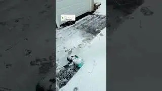 Snow Cleanup Made Easy, Clear Your Driveway Fast | Garvee 20&rdquo; Electric Snow Blower  #garvee #winter
