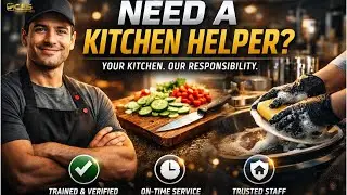 Professional Kitchen Helper Services | Trusted & Verified Staff