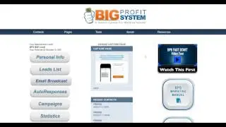 Big Profit System (BPS) review video - a passive income opportunity for everyone? 10K investment