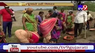 Surat: Bhandut villagers start making protection bund on canal after authority's inaction- Tv9