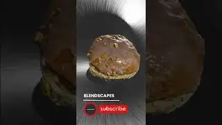 Satisfying Motion Path Food Simulation In Blender #satisfying #3danimation #blender #asmr #tutorial